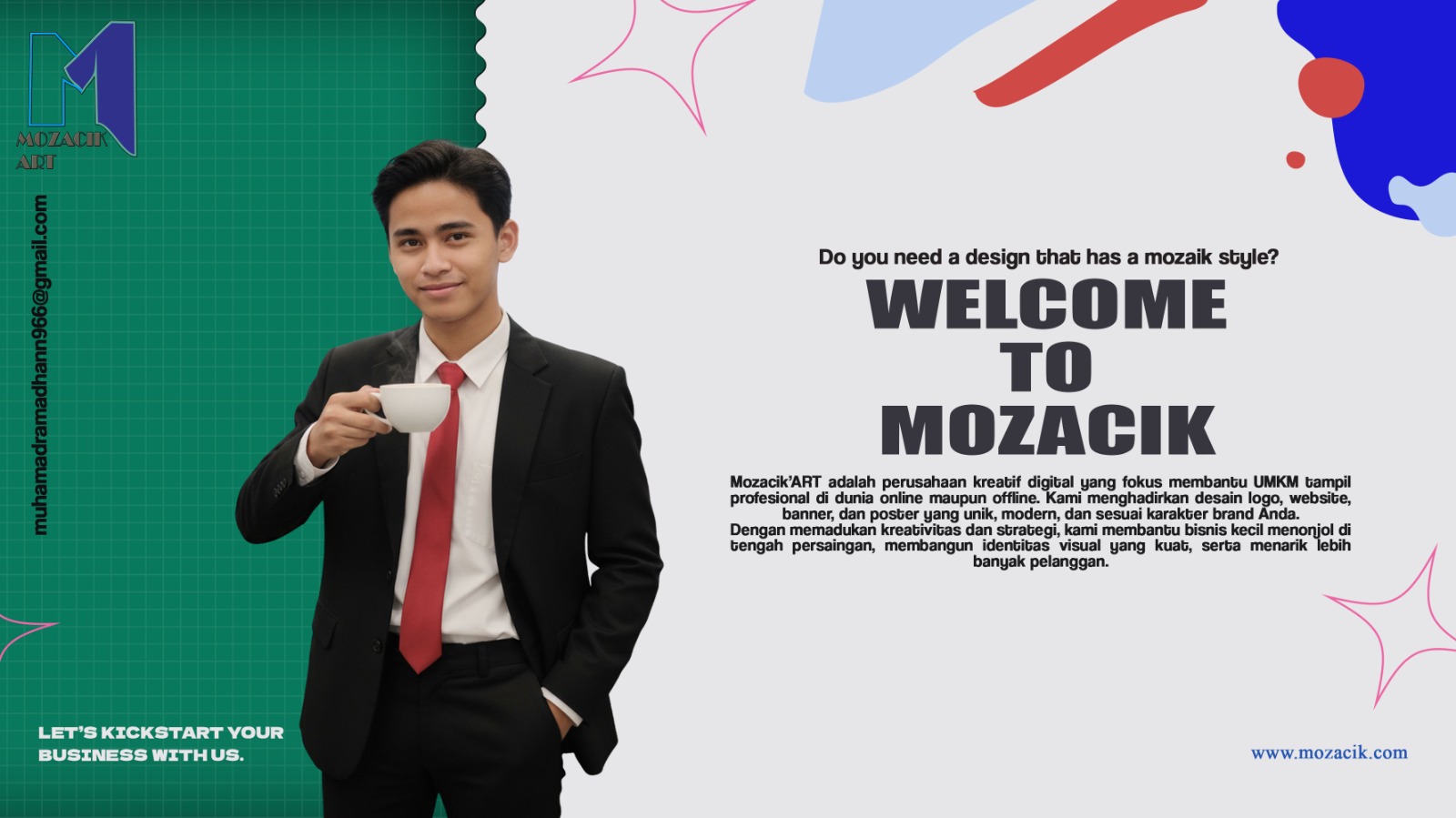 Banner Layanan MOZACIK ART
